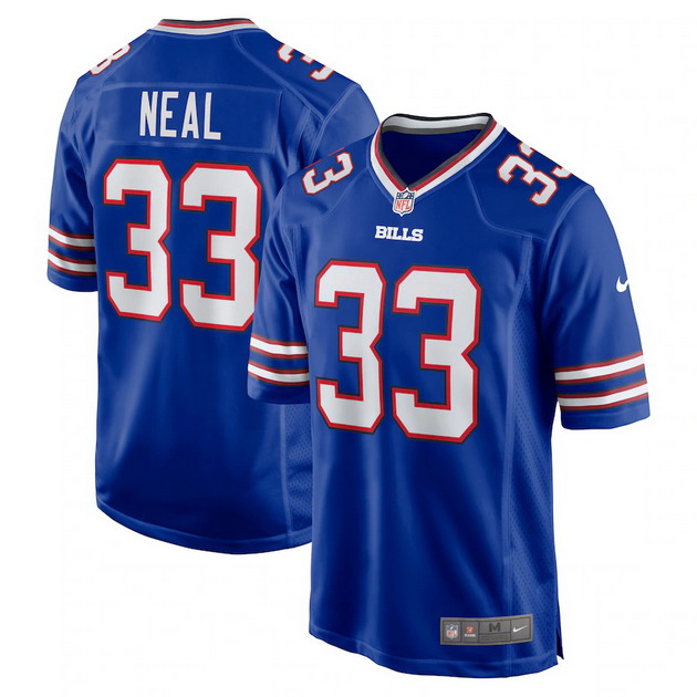 mens nike siran neal royal buffalo bills game player jersey